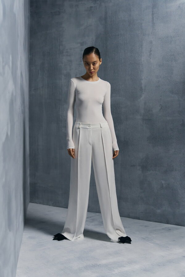 PANTS LYOCELL WHITE