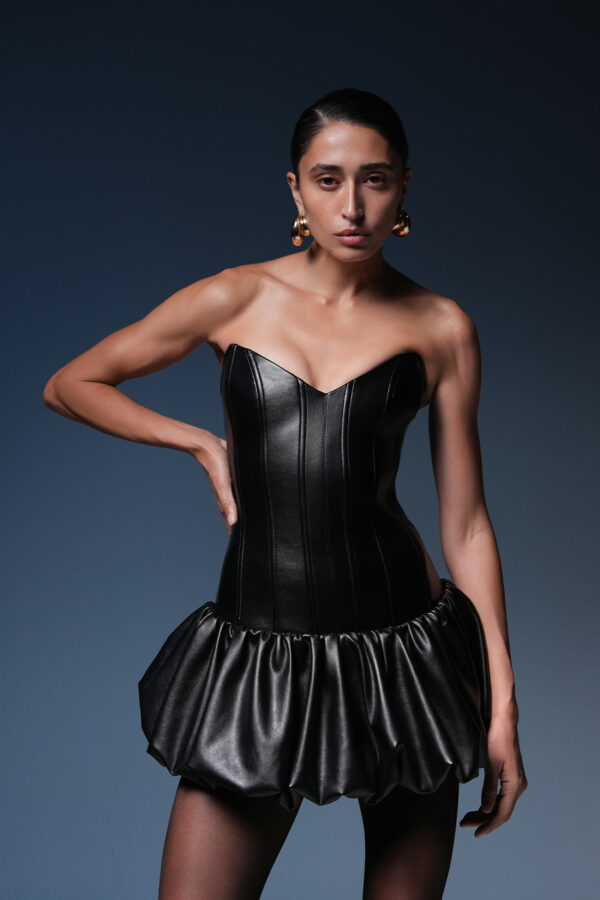 LEATHER DRESS